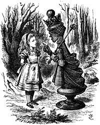 “Speak in French when you can't think of the English for a thing-- turn your toes out when you walk—And remember who you are!”-- Lewis Carroll, Through the Looking Glass