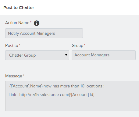 Chatter - Post to Chatter