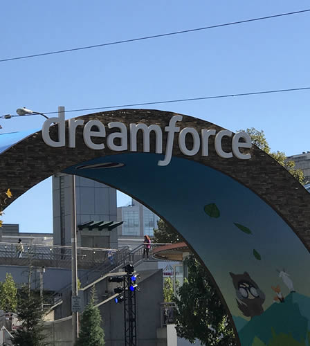 Dreamforce marquee