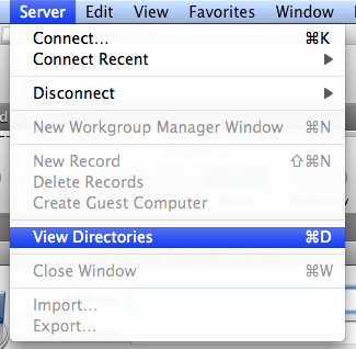 View Directories