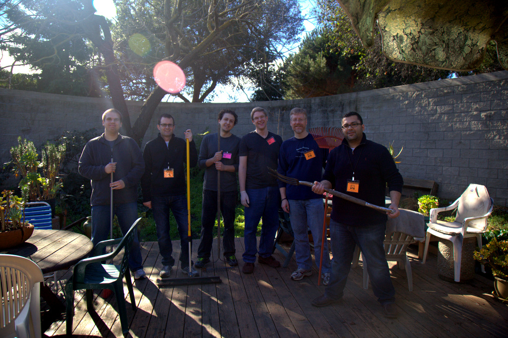 Soliant Yard Work Crew