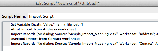 Second parameter specifies worksheet