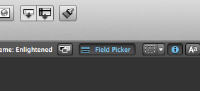 Picker button