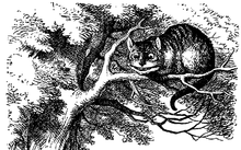 Cheshire cat from Alice's Adventures in Wonderland