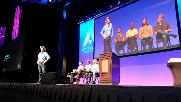 Photo of closing keynote of DevCon2016