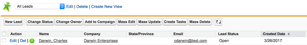 Figure 7. Find the information you submitted 