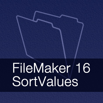 SortValues and UniqueValues functions in FileMaker 16 demo
