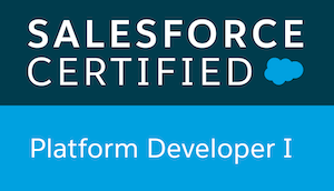 Salesforce Certified - Platform Developer I