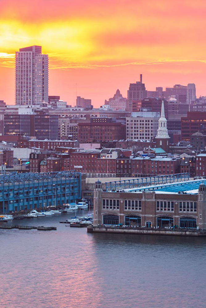 Delaware river waterfront, Philadelphia, Pennsylvania