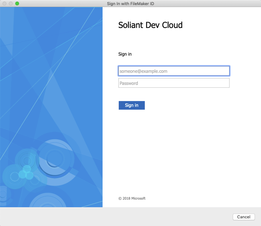 Figure 35: Screenshot of AD FS login that user is redirected to after using their team's external identity provider