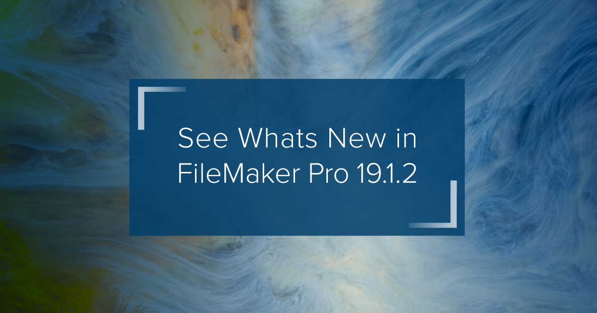 filemaker 19 pro advanced