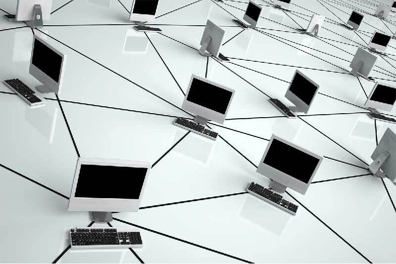 Photo of inter-connected systems to illustrate API integrations