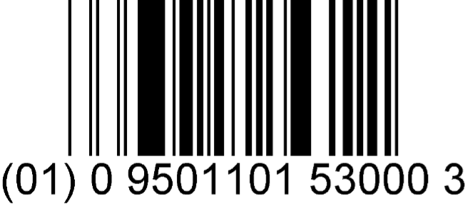 Example of an omnidirectional barcode