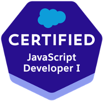 Salesforce Certified JavaScript Developer I