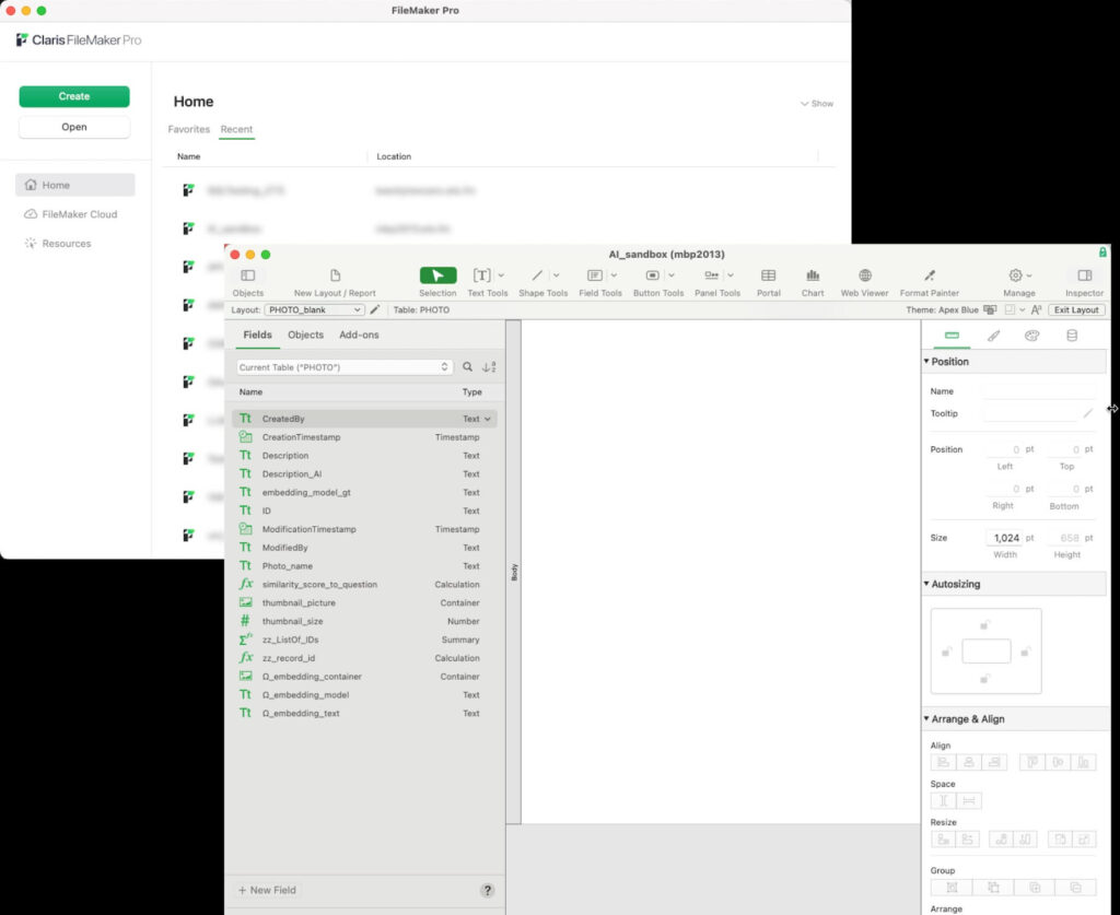 macOS UI refresh changes how the launch center, layout-mode panels and Table View looks