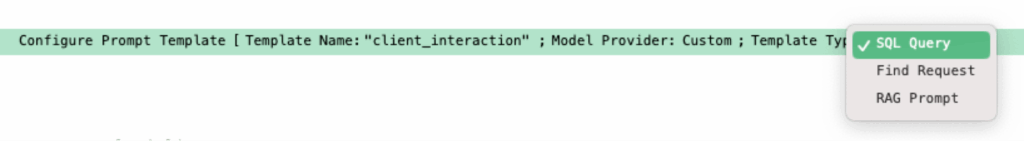 Configuring Prompt Templates