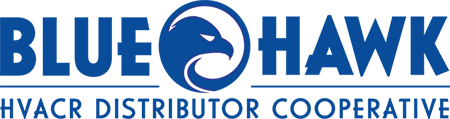 Blue Hawk HVARC Distributor Cooperative logo