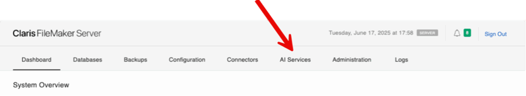 Claris FileMaker Server - AI Services