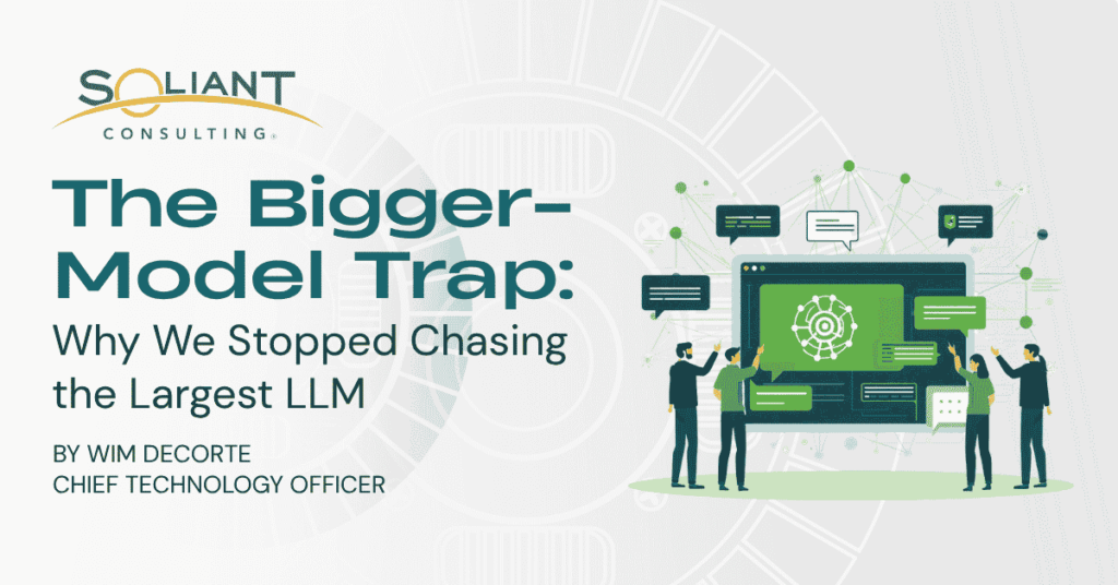 The Bigger-Model Trap: Why We Stopped Chasing the Largest LLM by Wim Decorte, Chief Technology Officer