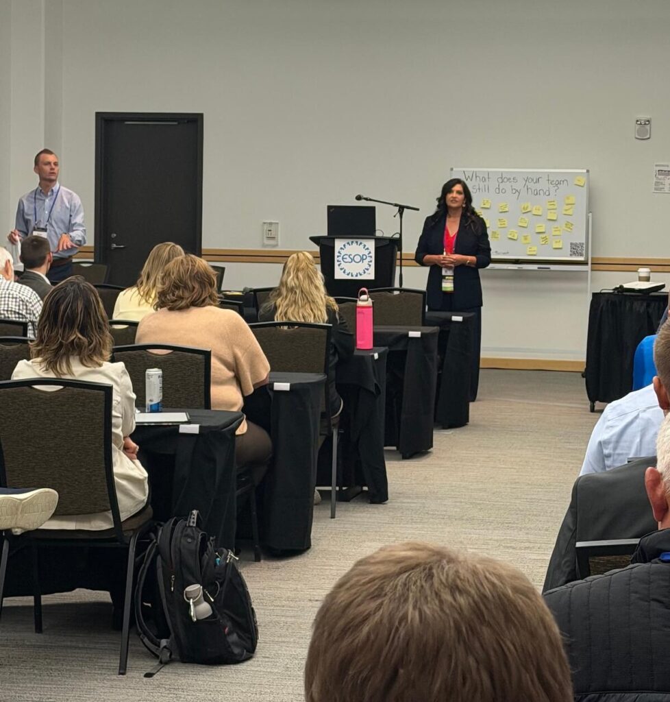 “AI for Employee-Owned Companies” roundtable at The ESOP Association's Midwest Regional Conference, September 22-24, 2026