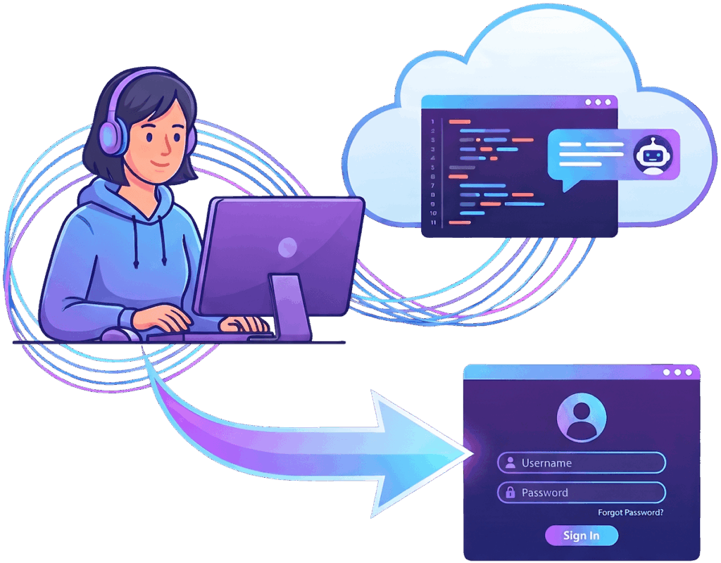 Web portal development